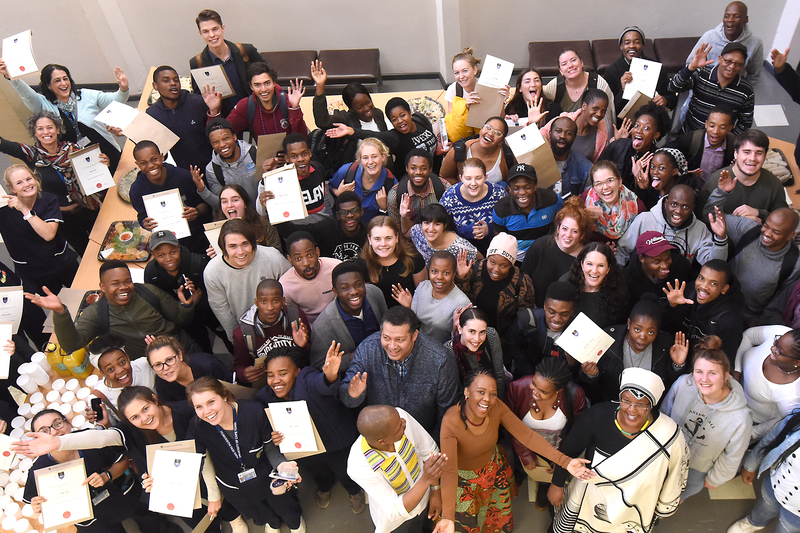 isiXhosa and Afrikaans short course graduates received their certificates at a special ceremony this week organised by UCTâS Multilingualism Education Project (MEP). 