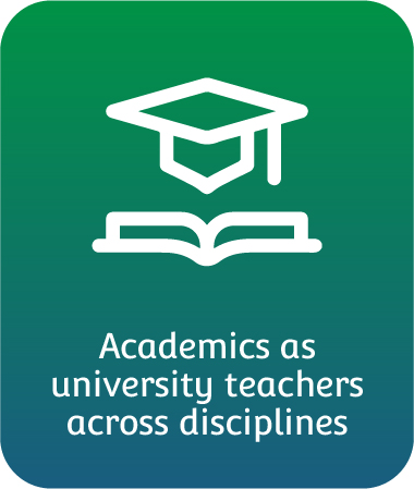 Academics as university teachers across disciplines