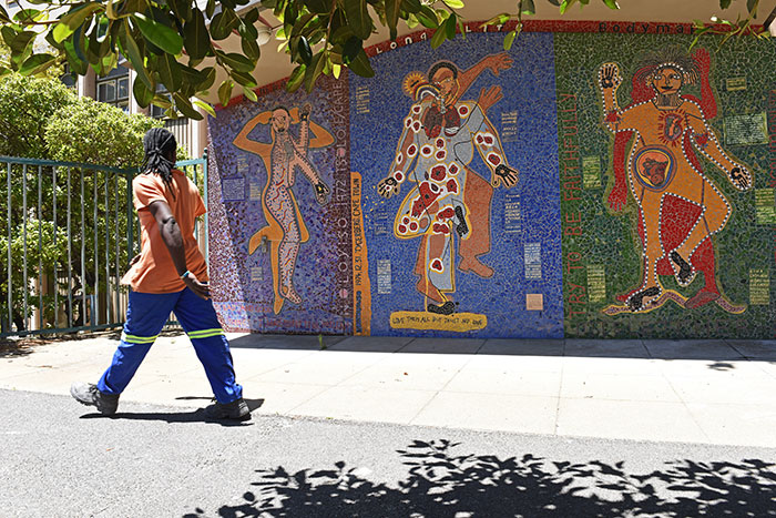 Body Map Mosaic