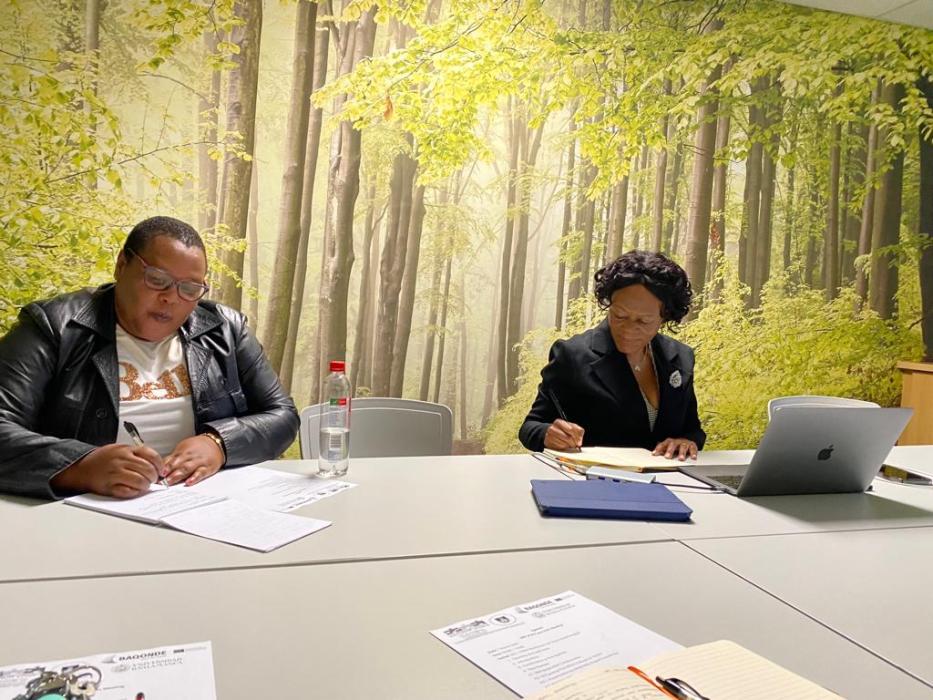 Meeting with Prof Alvarez Masquera