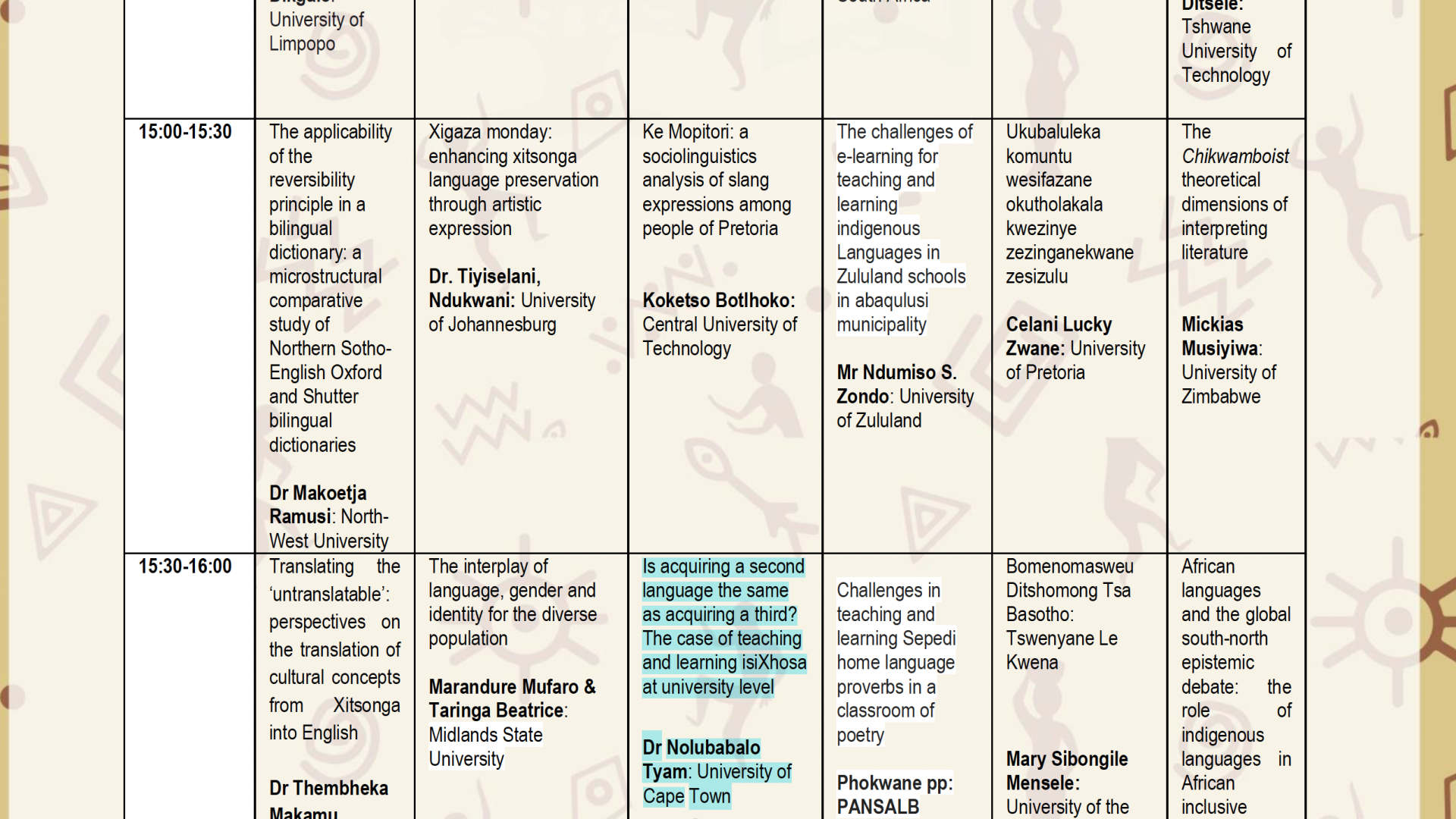 ALASA Programme