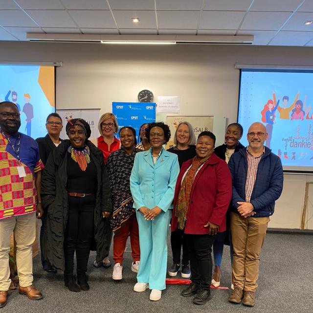 Presenters at CPUT event