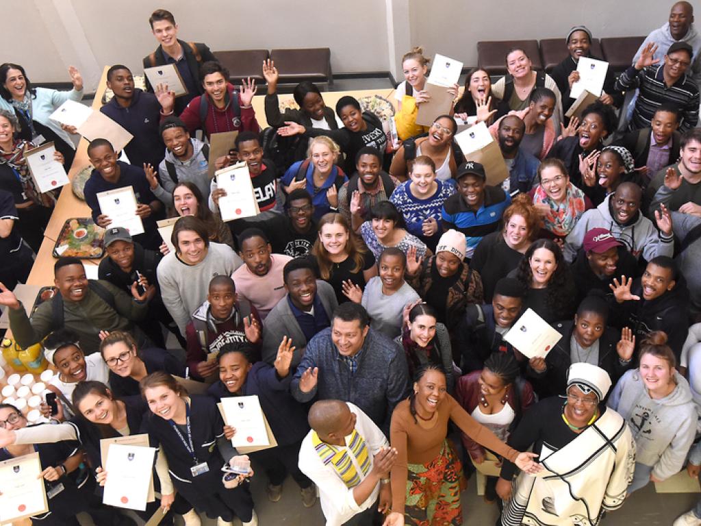 isiXhosa and Afrikaans short course graduates received their certificates at a special ceremony this week organised by UCTâS Multilingualism Education Project (MEP).