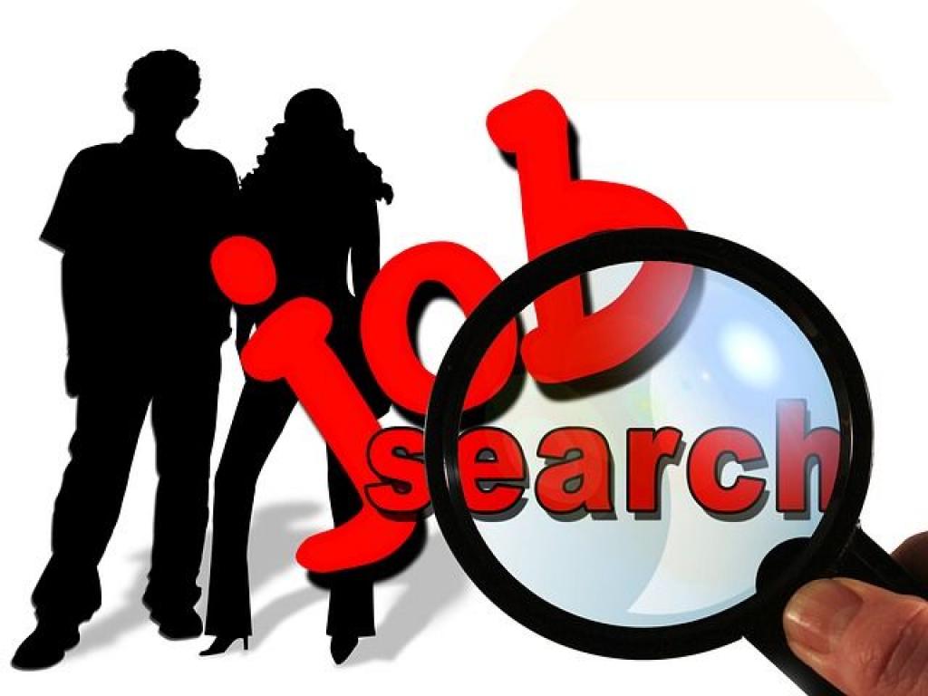 Looking for a job graphic